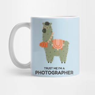 Cute Llama Photographer Mug